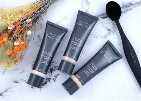 Mary Kay | TimeWise Matte 3D Foundation: Review and Swatches | The ...