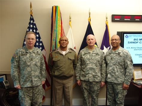 South African Chaplain General visits Army Chief of Chaplains | Article ...