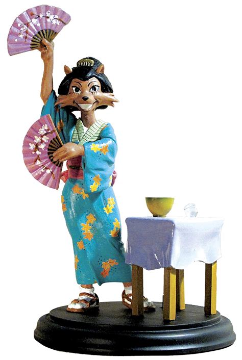 Rokutoys Usagi Yojimbo: Kitsune Statue : Amazon.in: Toys & Games