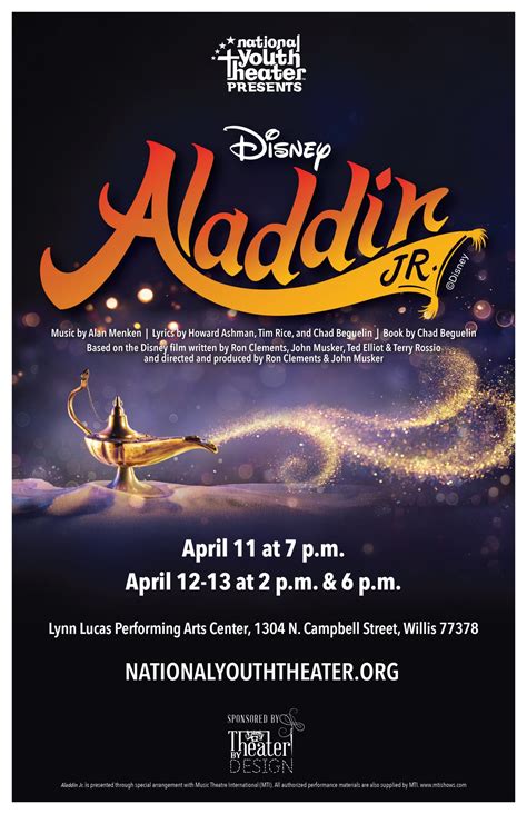 Aladdin Jr Poster 20241011 Aladdin Jr By MCTproductions Issuu
