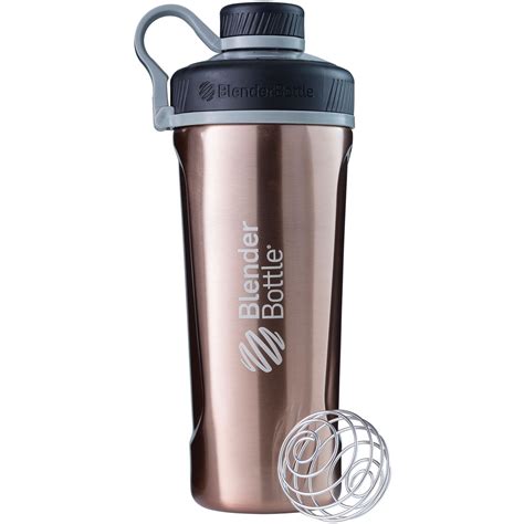 BlenderBottle 26oz Radian Insulated Stainless Steel Shaker Cup Copper ...