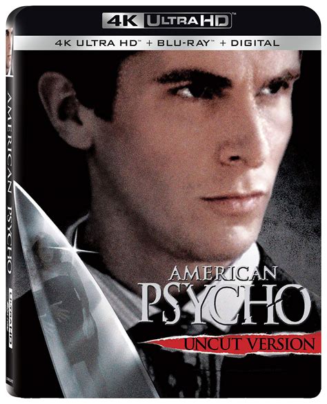 Amazon.com: AMERICAN PSYCHO (4K) (BD/DGTL) [4K UHD] : Christian Bale ...