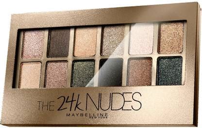 MAYBELLINE NEW YORK Eye Shadow Palette , The 24K Nudes Palette 9 g ...