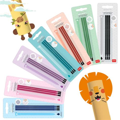 Legami Erasable Pens and Refills - all colours available