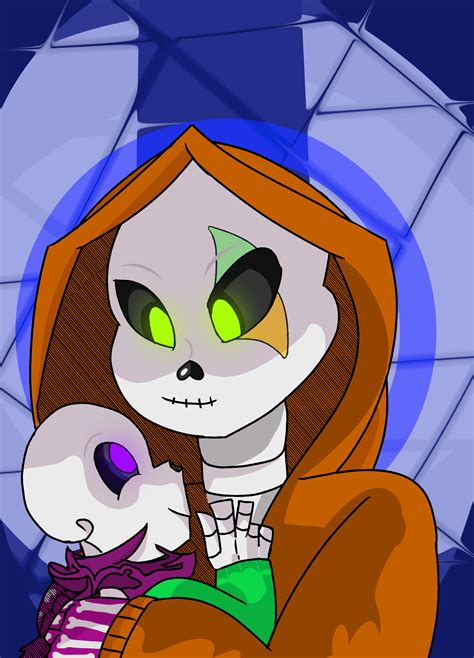 Baby Bones First meet by LuviAnimations on DeviantArt