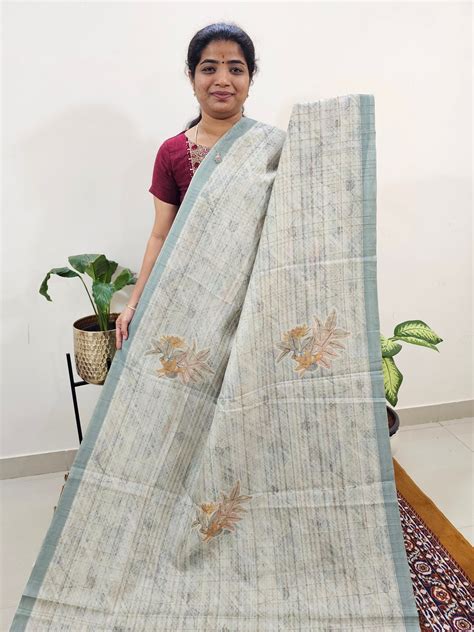 Soft Semi Tussar - Sea Green – Looms Legacy