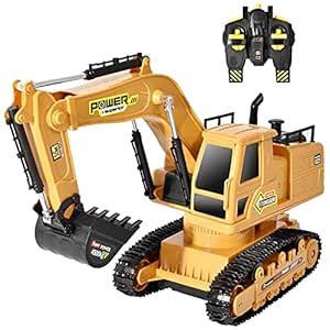 INLAIER Excavator Toys Remote Control Excavator Toys 1:20 Rechargeable ...