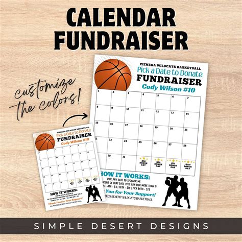 Ultimate Fundraiser Calendar Template for Successful Events