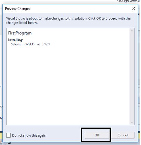 Image result for Install Selenium WebDriver in .Net