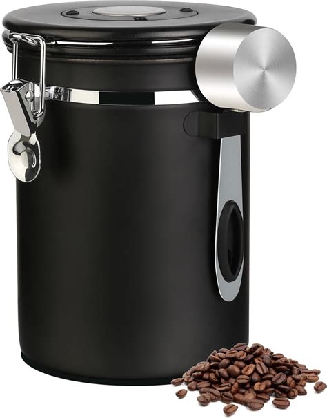 Amazon.com: 1.8L Coffee Canister Airtight Coffee Storage Container ...