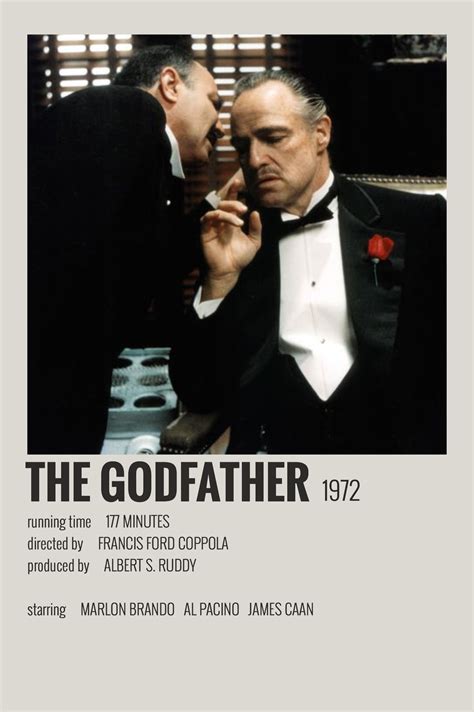 The Godfather by Maja | Movies to watch, Movie posters, Classic films ...