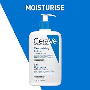 CeraVe Moisturizing Lotion For Dry Skin (473ml) - Formulated With 3 ...