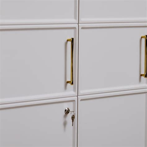 Buy Stellar 4-Door Wardrobe - Grey from Home Centre at just INR 29998.0