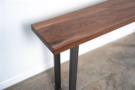 Solid Walnut Console Table– Artisan Born