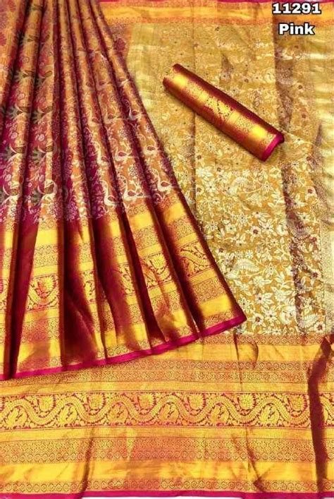 Kanjivaram Soft Silk Saree