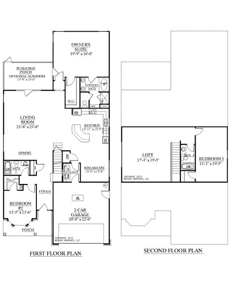 Two Bedroom Master Suite House Plans | Home Design Ideas
