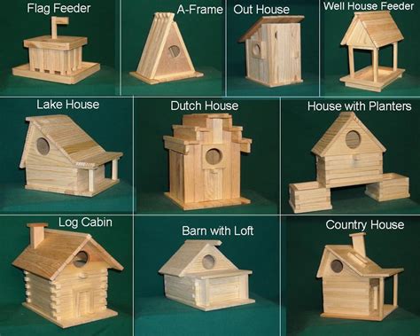 20 Kits Wood Bird House Kit Collection - Etsy India