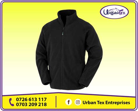 Black Fleece Jacket – Urban Tex Enterprises