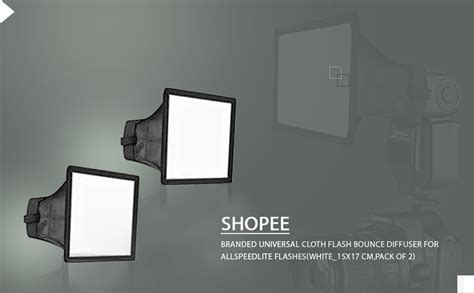 Buy SHOPEE Camera Speedlite Flash Softbox and Reflector Diffuser Kit ...