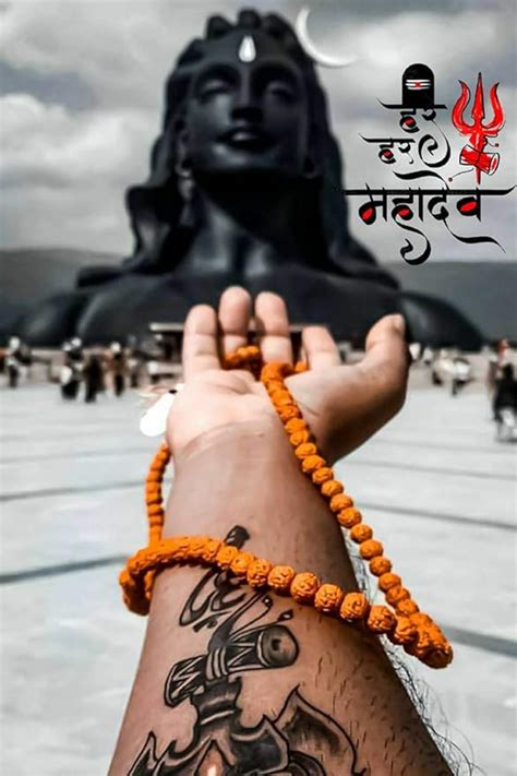 Wildmark हर हर महादेव फोटो पोस्टर वॉल डेकोरेशन के लिए (मल्टीकलर, 12x18 ...