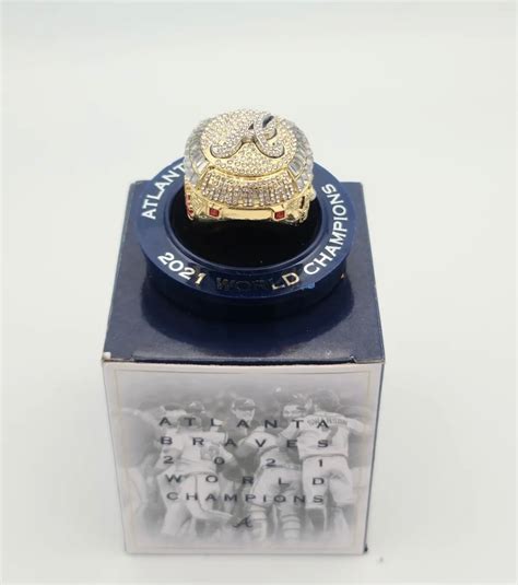 Atlanta Braves World Series Replica Ring SGA – Atlanta Bobbles