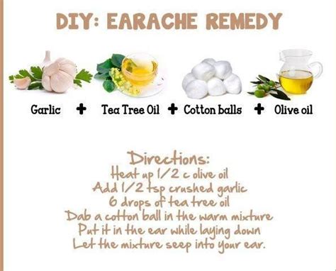 homeopathic ear ache remedy