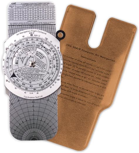 CYA Micro E6B Metal Flight Computer, 7.4 x 4 inch, India | Ubuy