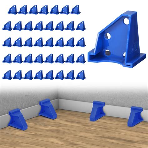 40 Pcs Flooring Spacers, Laminate Wood Flooring Tool Kit with 1/4" & 1/ ...