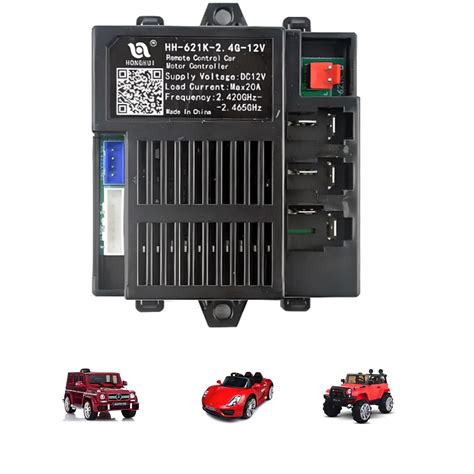 MM TOYS HH-621K 2.4G 12V Bluetooth Reciever Motor Controller for Kids ...