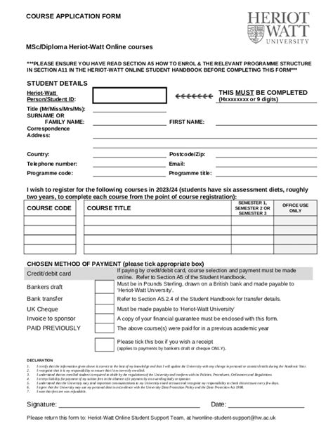 Full Curriculum at Heriot-Watt University in Edinburgh Doc Template ...