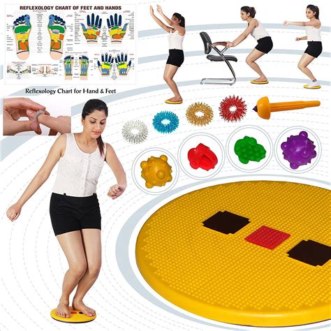 Acupressure Pyramid Twister for Figure Tone-up, Spine Fitness, Abs ...