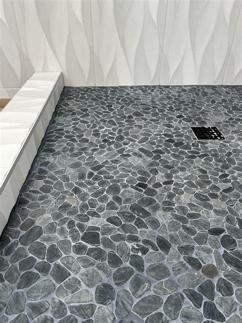 Modern Bathroom with Stone Flooring