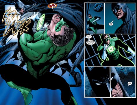 Green Lantern Punches Batman