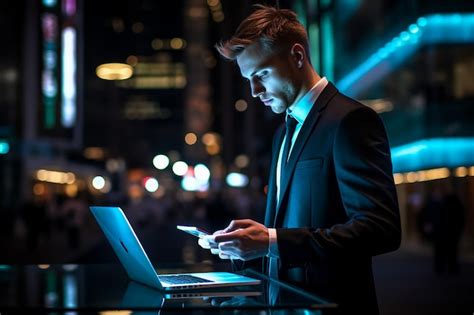 A Smiling Business Man Computer 的图像结果