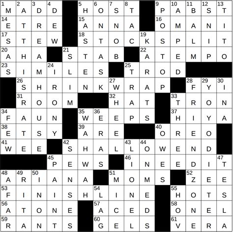 0726-23 NY Times Crossword 26 Jul 23, Wednesday - NYXCrossword.com
