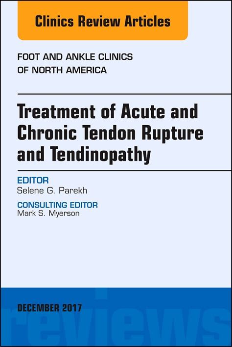 Buy Treatment of Acute and Chronic Tendon Rupture and Tendinopathy, An ...