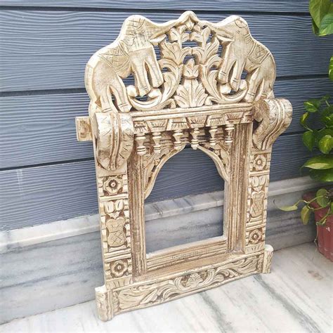 Wooden Jharokha Living Room Decoration - Shop Online