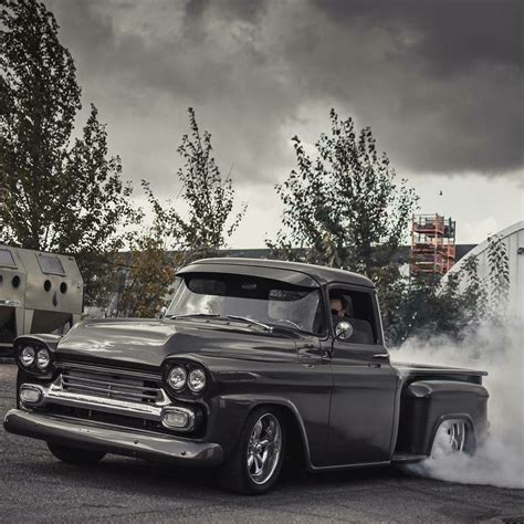 58 Chev | Hot rod trucks, Chevy trucks, Low rider