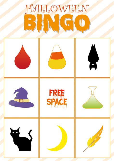 Halloween Printable Bingo Cards