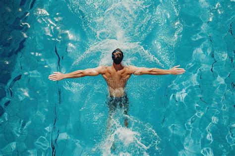 Swimming Men Top View 的图像结果