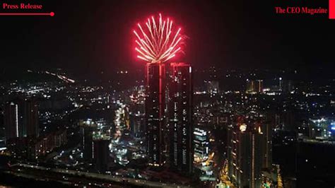 SAS Crown Fireworks Lights Up Hyderabad’s Diwali Sky