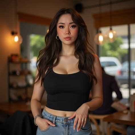 (A cinematic shot of a young woman with a light to medium s - SeaArt AI