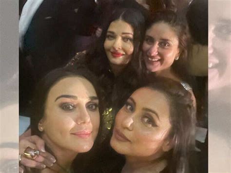 Aishwarya, Kareena, Preity, and Rani get together for a priceless ...