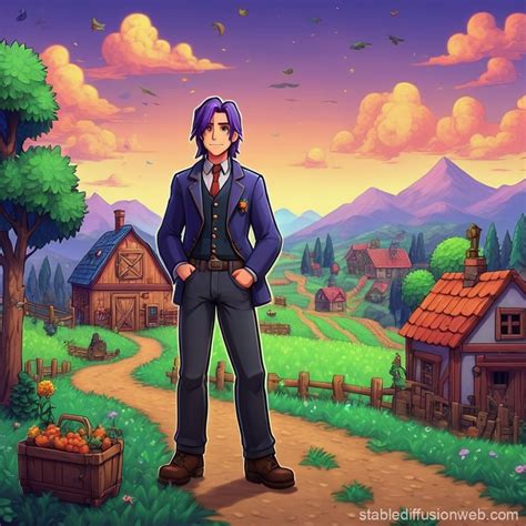 sebastian stardew valley Prompts | Stable Diffusion Online