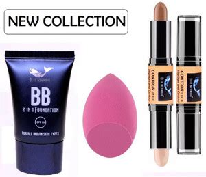 BLUEMERMAID PROFESSIONAL LOOK COMBO BB FOUNDATION 2 IN 1 CONTOUR STICK ...