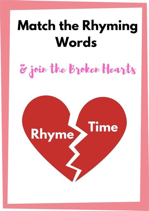 Words That Rhyme Heart