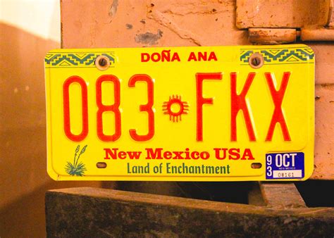 Why This New Mexico License Plate Makes Me Spicy