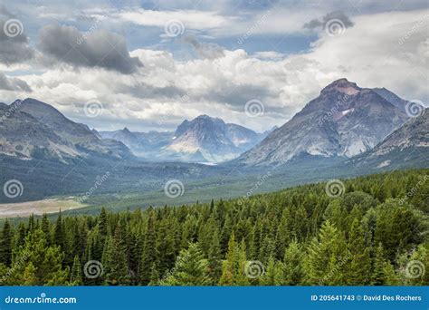 Montana Mountain Range stock image. Image of states - 205641743