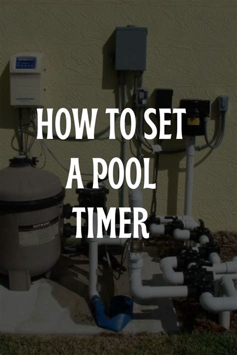 Image result for Install Pool Timer