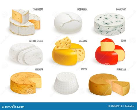 Different Types Cheese List 的图像结果